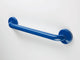 12 Inch Grab Bar With Safety Grip, Wall Mount Coated Grab Bar, Blue