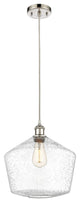 Innovations 516-1P-PN-G654-12-LED 1-Light Mini Pendant, Polished Nickel