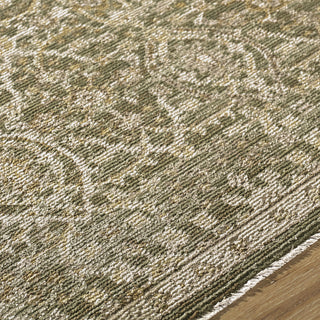 Galey Alix x Livabliss Myrtle Avenue GAMY-2305 Area Rug, Olive, 5'3" x 7'7"