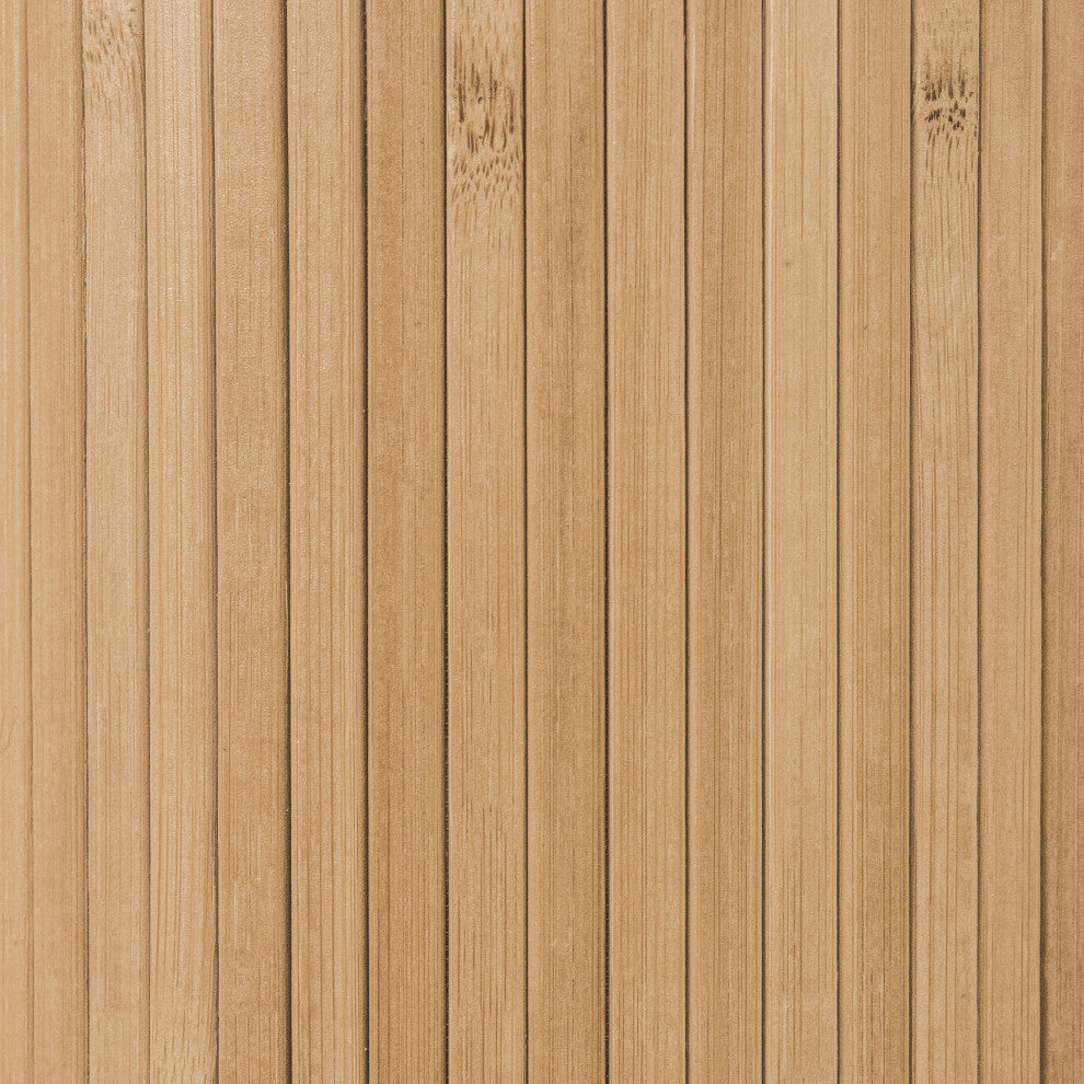 6' Tall Bamboo Wave Screen, Honey