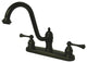 KB3115BLLS Restoration 8" Centerset Kitchen Faucet, Oil Rubbed Bronze