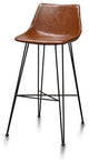 Oda Stool, Brown, Bar Height