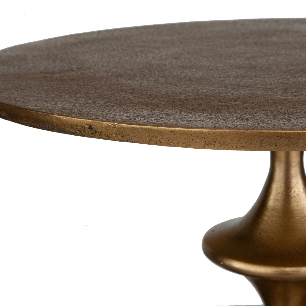 Uttermost Flight Brass Accent Table