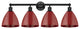 Innovations 616-4W-BK-MBD-75-RD 4 Light Bath Vanity Light, Matte Black