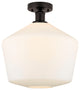 Innovations 616-1F-OB-G651-12 1 Light Semi-Flush Mount, Oil Rubbed Bronze