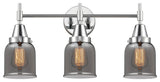 INNOVATIONS LIGHTING 447-3W-PC-G53-LED Caden 3 Light 26 inch Bath Vanity Light