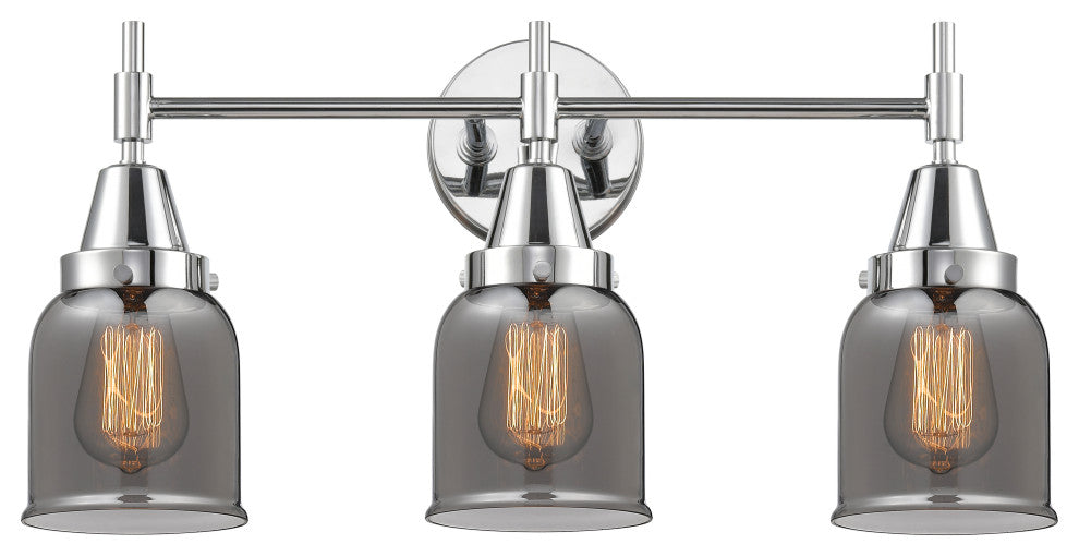 INNOVATIONS LIGHTING 447-3W-PC-G53-LED Caden 3 Light 26 inch Bath Vanity Light