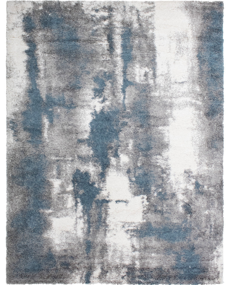 Noori Rug Shag Zara Blue/Grey Rug