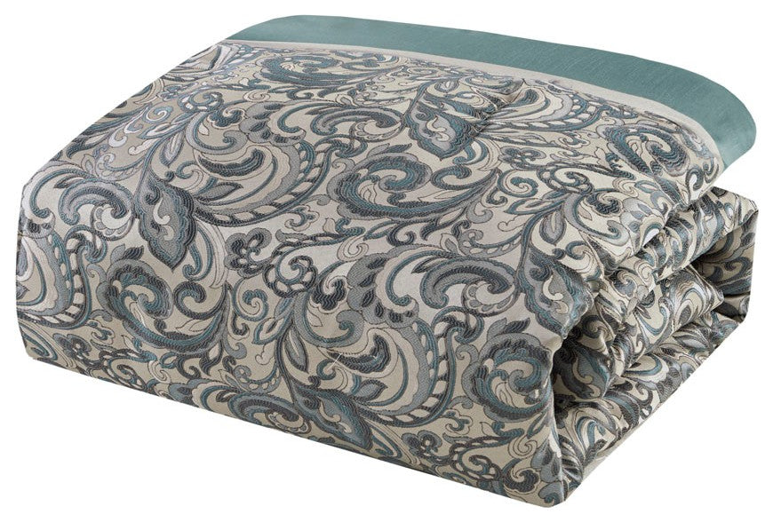 Madison Park Essentials Brystol 24-Piece Traditional Room-in-a-bag Set