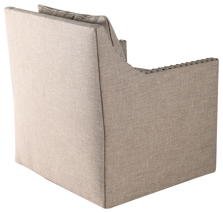 Occasional Chair Kim, Euro Burlap