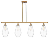Innovations Cindyrella LED Island Light 516-4I-BB-G652-7-LED, Brushed Brass