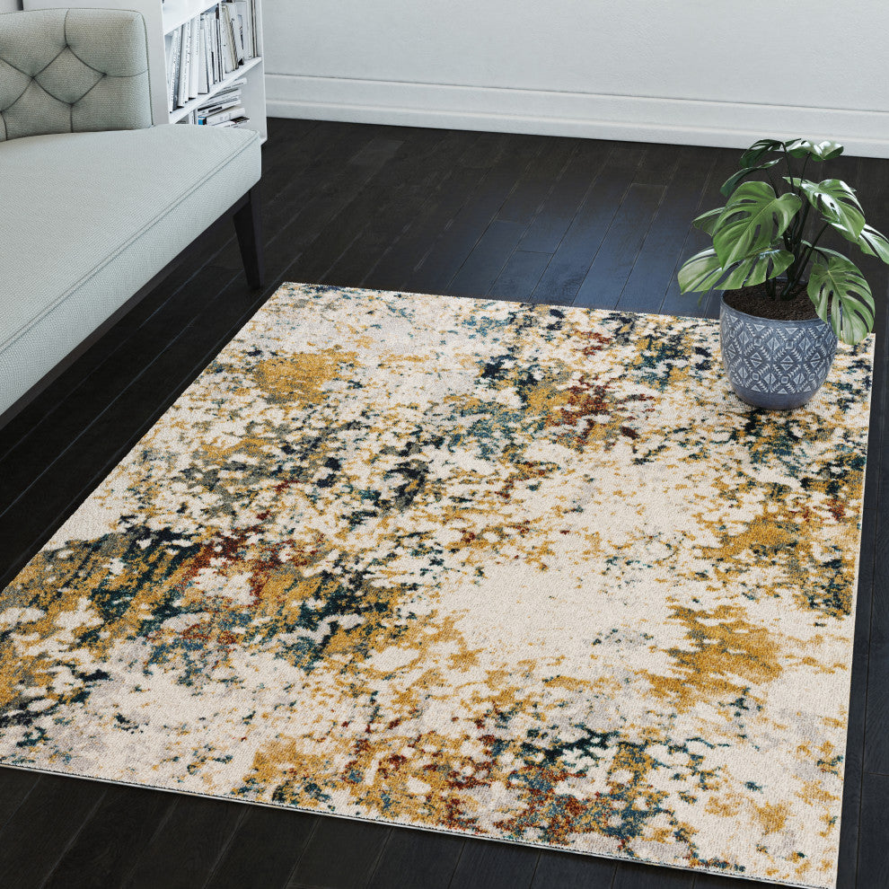 Dalyn Karma KM26 Multi 2'3" x 7'5" Runner Rug