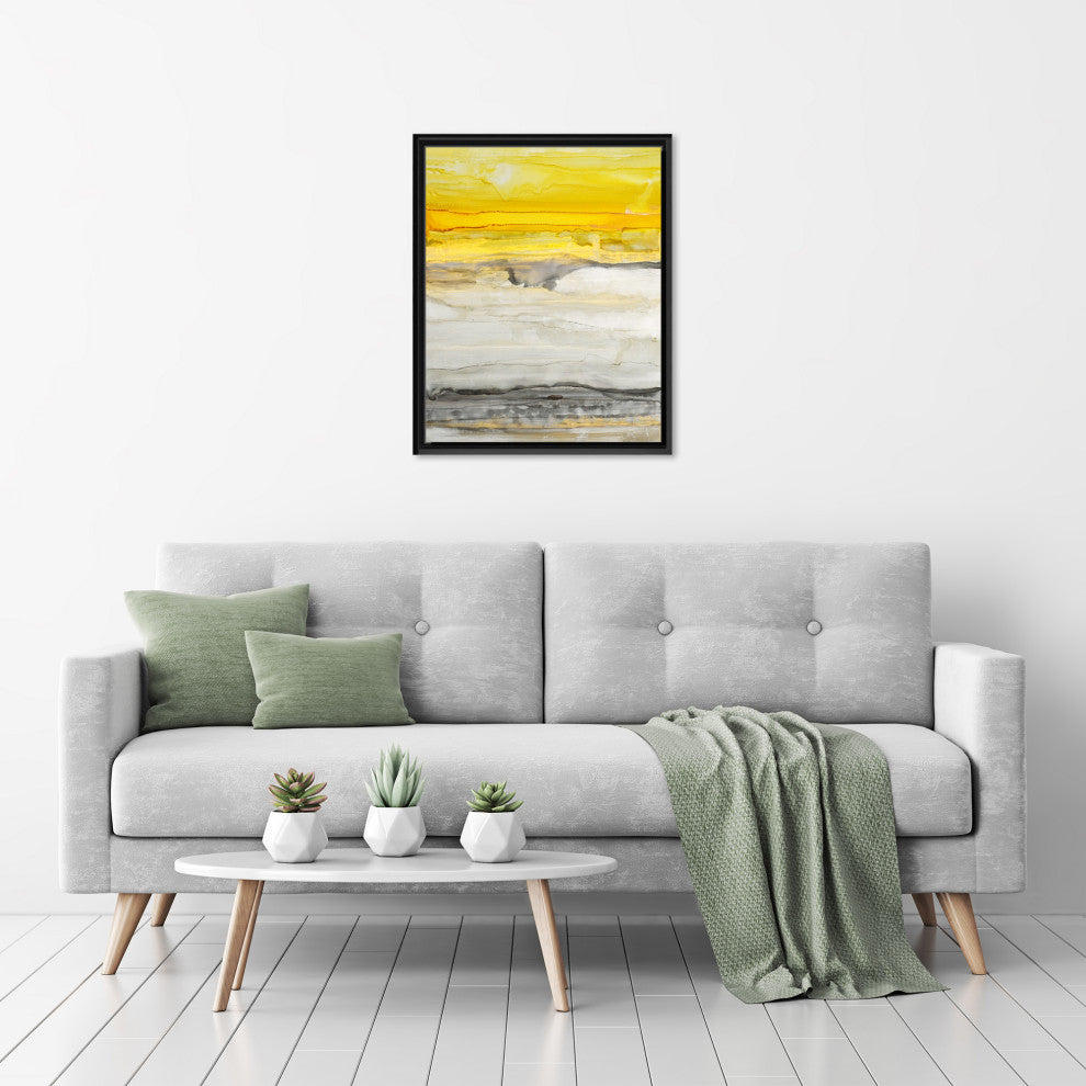 New Sunset I Framed Canvas Wall Art by Norman Wyatt Jr., 20"x30"
