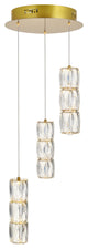 Elegant Lighting Polaris LED Pendant 3500D3RG