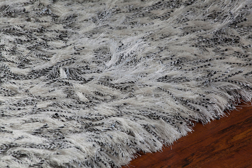 Onex Hand Woven Rectangle Area Rug, White 9'' X 13''"