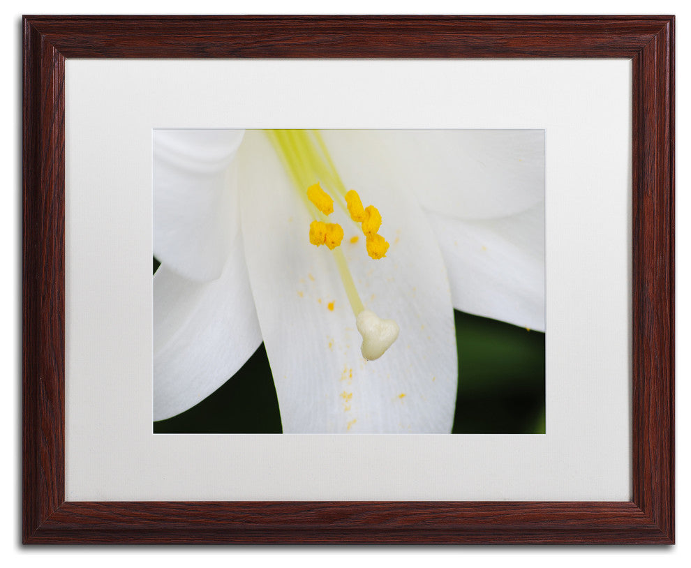 ''Adore You'' Matted Framed Canvas Art by Monica Mize