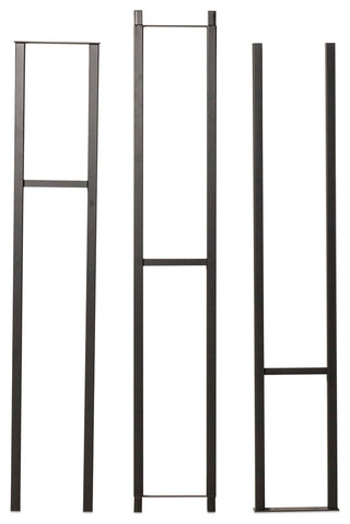 W Series Frame 12' - for VintageView's W Series Wine Racking, Matte Black