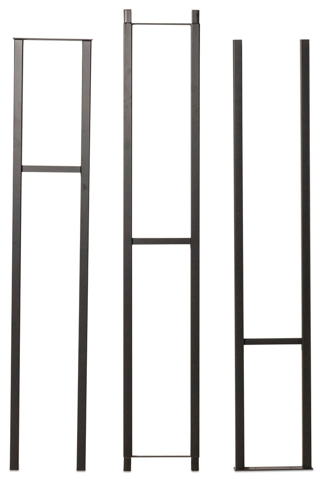 W Series Frame 12' - for VintageView's W Series Wine Racking, Matte Black