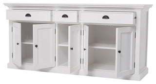 Halifax Kitchen Hutch Cabinet with 5 Doors 3 Drawers