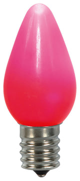 Vickerman C7 Ceramic LED Pink Twinkle Bulb 25/Box