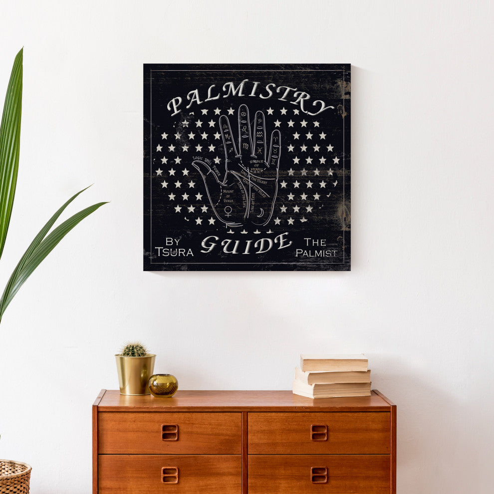 Palm Reading Guide 3 20"x20" Canvas Wall Art