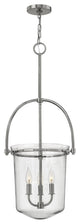 Hinkley Clancy Foyer Medium Pendant, Polished Nickel