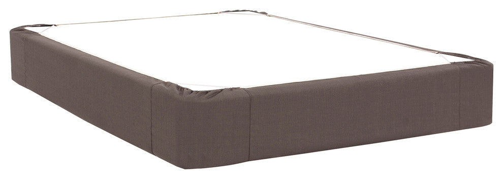 Sterling Full Boxspring Cover, Charcoal