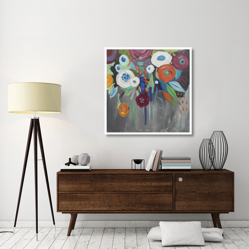 "Midnight Magic" Digital Paper Print by Farida Zaman, 42"x42"