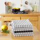 Black Basic Dishtowel (Set of 8)