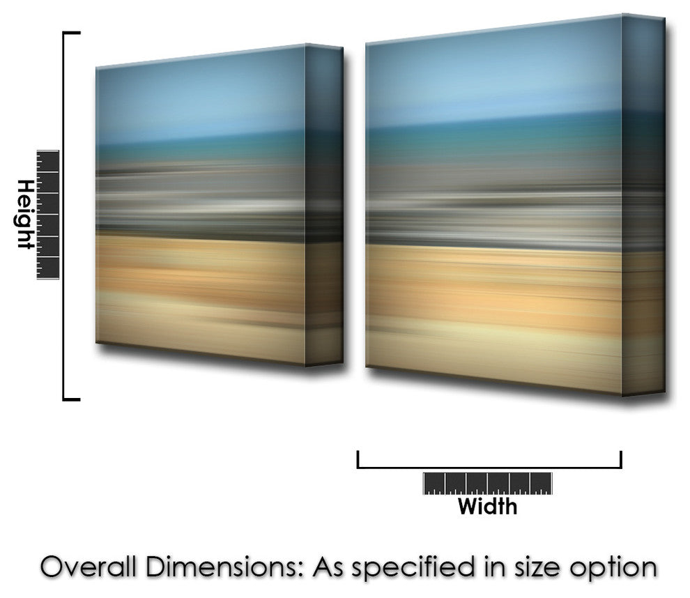 Ready2HangArt 'Blur Stripes XV' 2-PC Canvas Wall Art Set, 40 in. Highx30 in. W