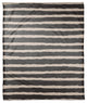 Black Stripes on Pink 50x60 Coral Fleece Blanket