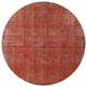 Ahgly Company Indoor Round Mid-Century Modern Area Rugs, 3' Round