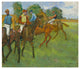 "Before the Race, c. 1887-1889" Digital Paper Print by Edgar Degas, 24"x21"