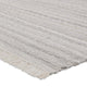 Jaipur Living Torre Indoor/Outdoor Solid Light Gray/Cream Area Rug, 4'x6'