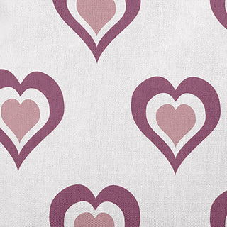 Burnin' Love Decorative Throw Pillow, Muted Purple, 14"x20"