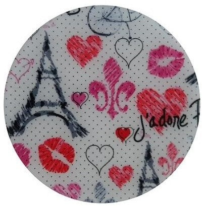 Andreas J'adore Paris Trivet, 8" Round