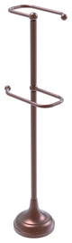 Free Standing Two Roll Toilet Tissue Stand, Antique Copper