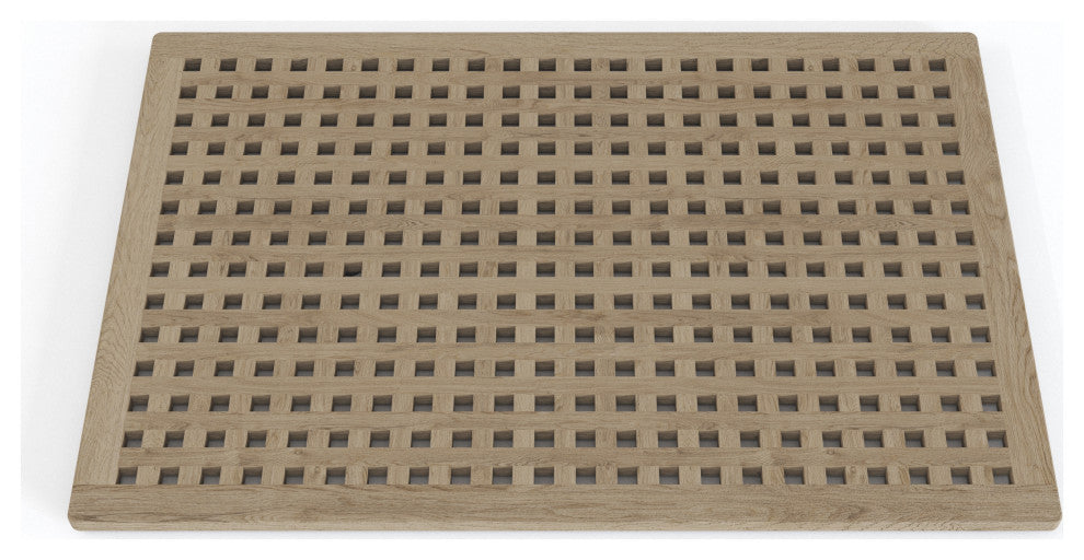 Grate-Mist Kitchen Anti-Fatigue Teak Floor Mat