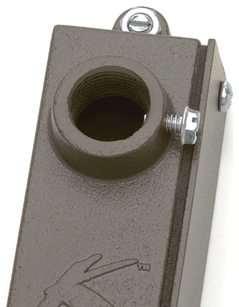 Textured Architectural Bronze Mounting Junction