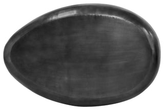 Capsule Aluminum Coffee Table, Black, 38" W x 24" D x 14.5" H