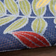 Nourison Aloha 6' x 9' Navy Multicolor Outdoor Rug