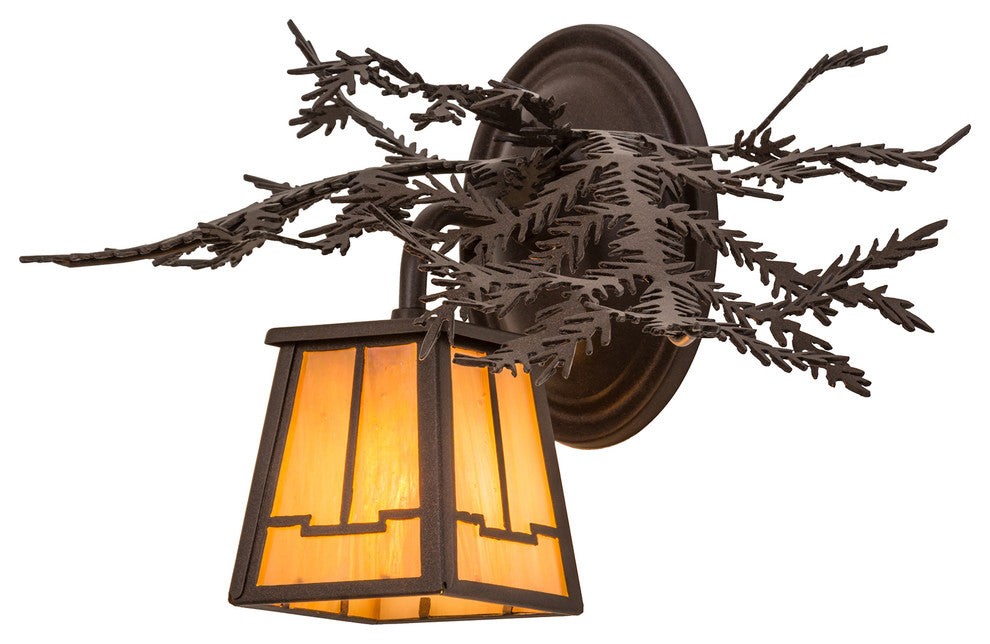 16W Pine Branch Valley View Right Wall Sconce