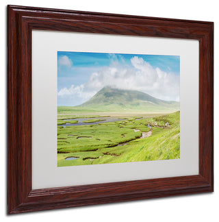Blanchette Photography 'The Harris Saltings', Wood Frame, White Matte, 14"x11"