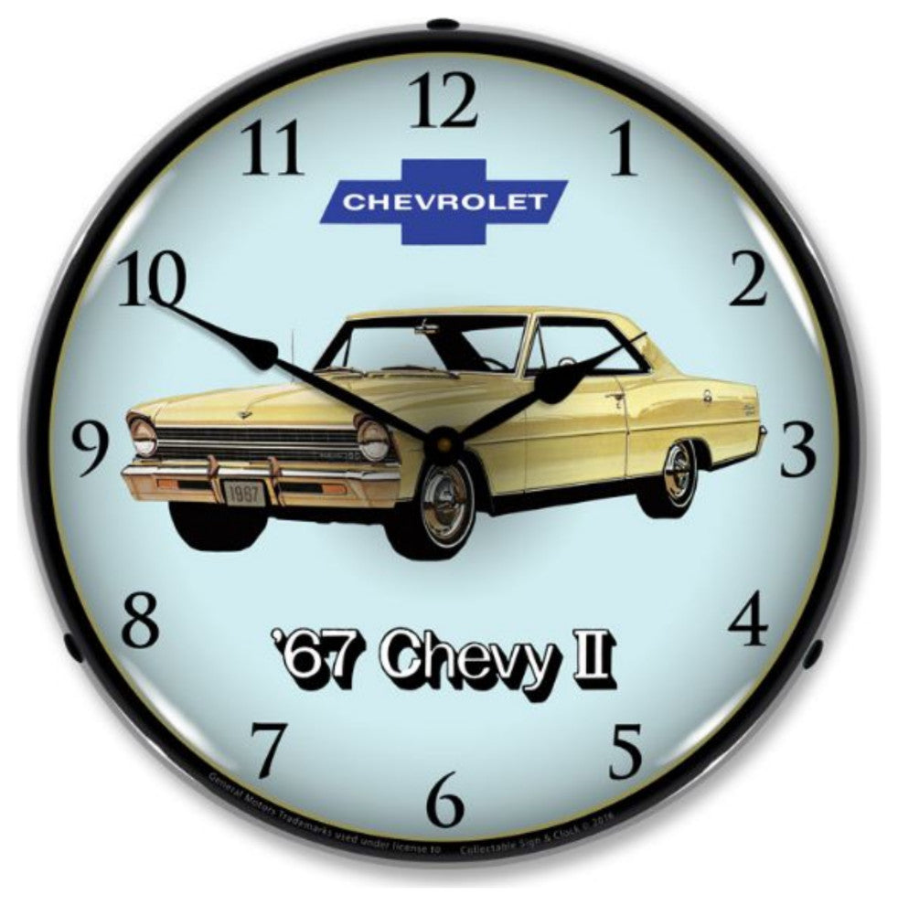 GM1701702 1967 Chevy II Nova Super Sport Clock