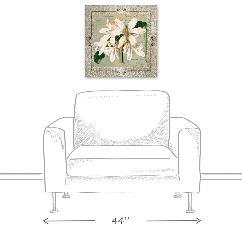 Lovely Blooms 20x20 Canvas Wall Art