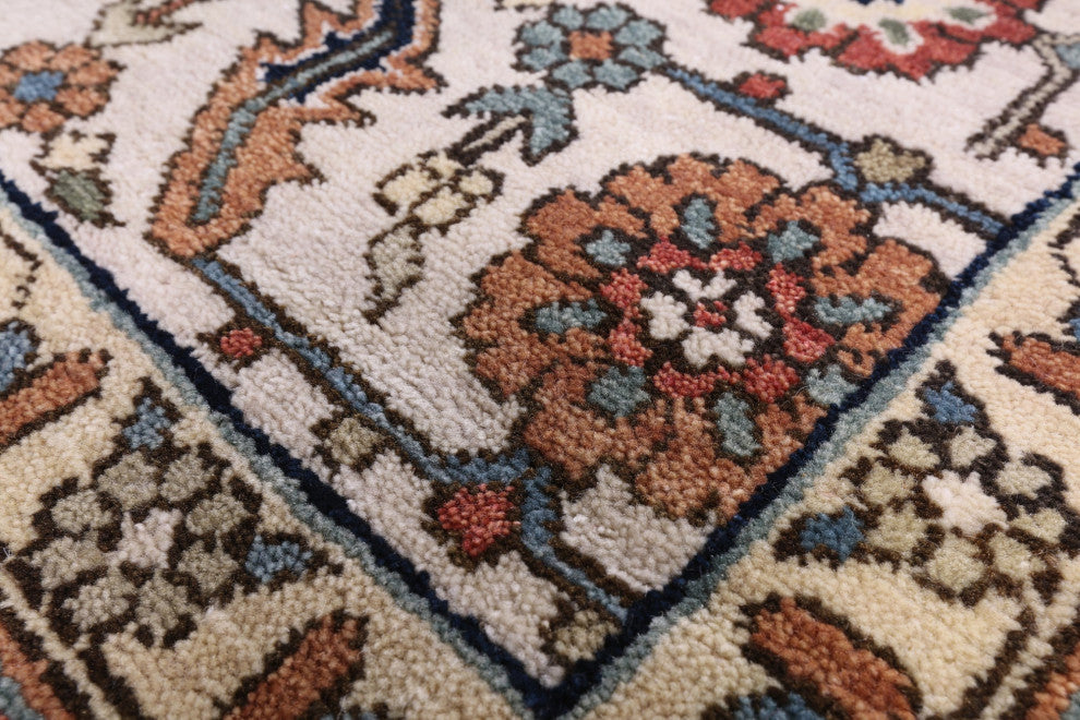 11' 11" X 14' 11" Persian Fine Serapi Handmade Wool Rug - Q14710