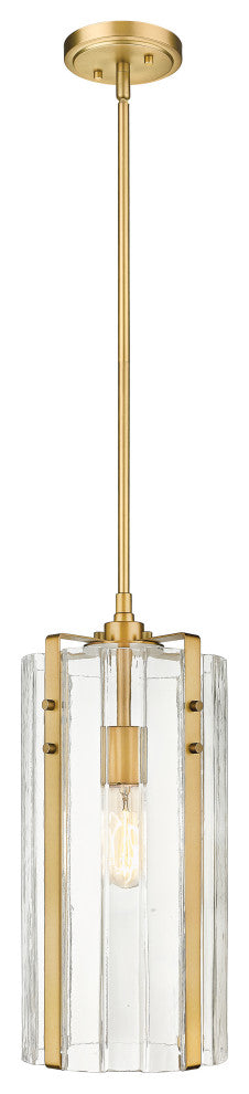 Zlite 3036P8-RB 1-Light Pendant, Clear