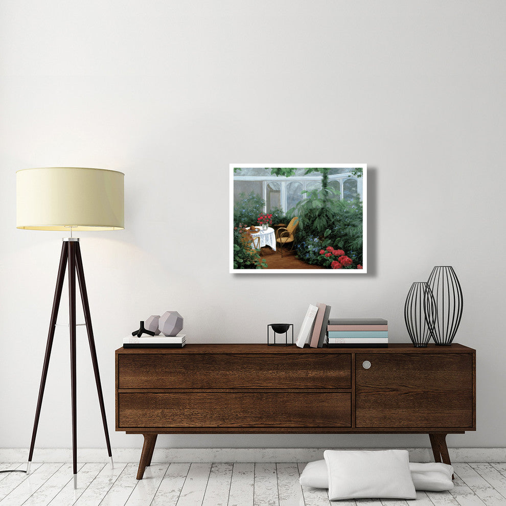 "Garden Room" Digital Paper Print by Diane Romanello, 34"x26"