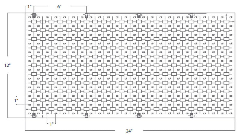 Pixels LED 10W-Light Sheet 12X24in, 3500K
