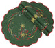 Magical Christmas Collection Placemats, 16" Round, Set of 4